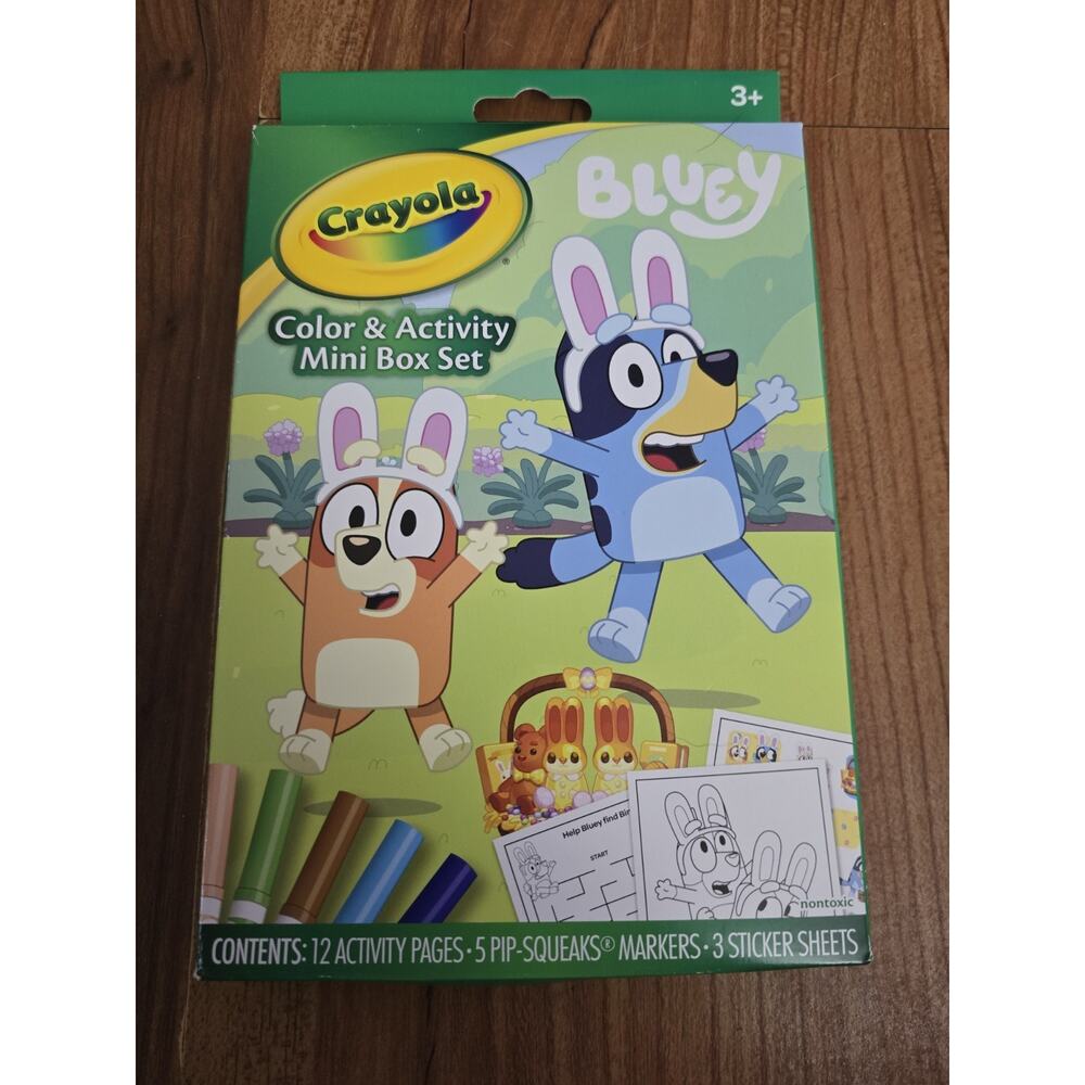 Crayola Color & Activity Mini Box Bluey - Picture 2 of 3